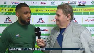 La réaction de Yann MVila après St Etienne VS PSG 11 [upl. by Chemarin]