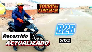 B2B  EXAMEN DE MOTO TOURING CONCHAN LO ULTIMO Y ACTUALIZADO lima motorbike brevete [upl. by Ern]