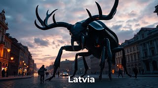 AI Creates Giant Insect Invasion for Each Country [upl. by Nicolina]