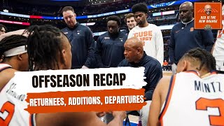 We are BACK A 30minute Recap of the Syracuse Basketball Offseason [upl. by Ayocat]