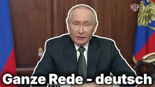 ATACMS auf Russland  Putins ganze Rede in Deutsch OmU [upl. by Kapoor341]