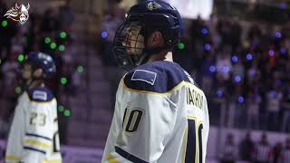 Augustana Hockeys First Game at Midco Arena [upl. by Leumhs531]