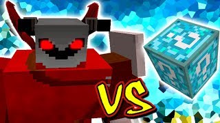 DEMONIO LORDE VS LUCKY BLOCK DREAM MINECRAFT LUCKY BLOCK CHALLENGE DEMON LORD [upl. by Ennaus]