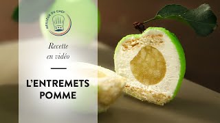 Recette de A à Z  lEntremets Pomme inspiré de Cedric Grolet [upl. by Chemarin]