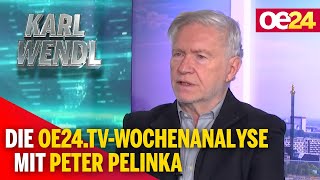 Die oe24TVWochenanalyse mit Peter Pelinka [upl. by Anivlem]