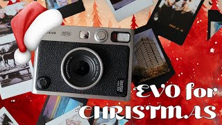 FujiFilm Instax Mini EVO for Christmas YES [upl. by Persse]