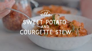 Sweet Potato amp Courgette Stew  Vegan  Deliciously Ella [upl. by Male529]