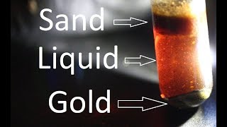 Metal Refining amp Recovery Episode 21 Separate Gold From Sand With Heavy Liquid [upl. by Yaluz]