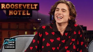 Timothée Chalamet Had a Hip Hop Alter Ego [upl. by Nomzed]