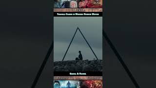 Trivia Triangle Cabins in Modern Horror Movies shorts [upl. by Laehplar]