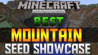 Minecraft Xbox 360  Best quotMOUNTAINquot Seed Showcase TU12 [upl. by Sivatco34]