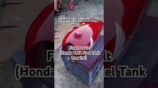 Honda TMX 155 Fuel Tank Final Result 7fcandyrepaint [upl. by Arodasi]