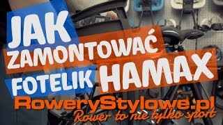 Hamax Siesta  instrukcja montażu fotelika rowerowego dla dziecka [upl. by Asiela]