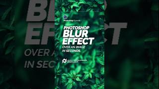 Photoshop Tutorial 2024  How to Create Blur Effect shorts blureffect [upl. by Natelson]