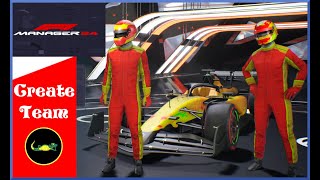 F1 Manager 2024 Create team Emilia Romagna Grand Prix Live Stream [upl. by Nelyak]