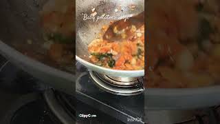 Garlic Onion Aalu Gravy Sabji Healthy Tasty RECIPEtrendingviralvideo shorts ytshorts [upl. by Gannie]