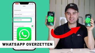 Hoe zet je WhatsApp geschiedenis over naar iPhone [upl. by Enohsal875]