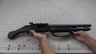 Pimping out a Mossberg 590 Shockwave [upl. by Adnertal]