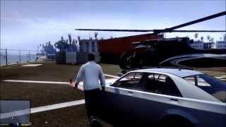 Grand Theft Auto V GTA 5 Gdzie znaleźć helikopter [upl. by Marget]