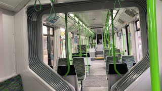 London Trams full journey Elmers End to Wimbledon [upl. by Ettelrahc885]