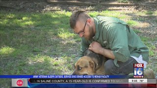 Combat Vet Service Dog Denied Access to Rehab Facility [upl. by Yasmine276]