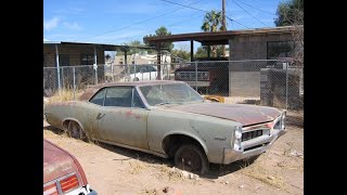 1967 Pontiac Lemans south west desert project car Selling [upl. by Htir]