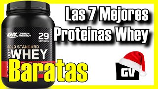 💪🔥 Las 7 MEJORES Proteínas Whey BARATAS de Amazon 2024✅CalidadPrecio Buenas Para Masa Muscular [upl. by Lemra]