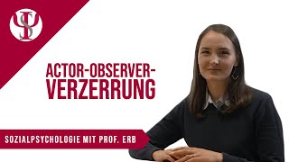 Selbst handeln oder zuschauen  Die ActorObserverVerzerrung [upl. by Eihtak777]