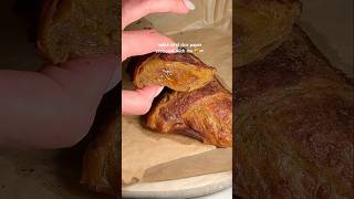 MUST TRY rice paper croissant 🥐🧈recipe viralrecipe bakingathome [upl. by Htebaile]