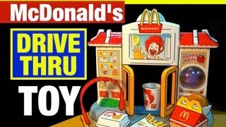 McDonalds Happy Meal DriveThru McDonalds Toys Review by Mike Mozart of TheToyChannel [upl. by Onit]