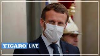 🔴 Nouvel An  Emmanuel Macron présente ses vœux pour 2021 [upl. by Aehtrod]