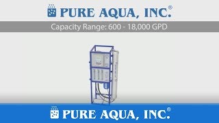 Commercial Reverse Osmosis Systems  Made in USA by PURE AQUA INC [upl. by Marjorie]