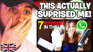 Brit Reacts to 7 Everyday Differences That SURPRISED Me in the US  Feli from Germany [upl. by Psyche665]