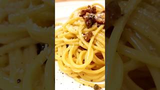 Original CARBONARA 😍 originálny recept talianskakuchynaspaghetticarbonaraoriginalrecipe [upl. by Ennylyak]