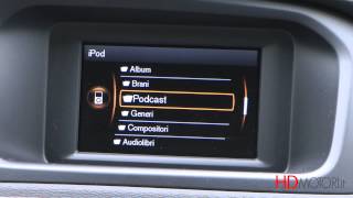 Volvo V40 focus infotainment da HDmotoriit [upl. by Oneida277]