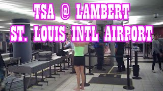 WalkThrough  Lambert–St Louis International Airport STL TSA PreCheck [upl. by Yun]