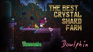 Terraria  The best crystal shard farm [upl. by Gaidano]