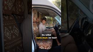 So gestaltest du dir DEINEN TraumSitzbezug 😍🚐 shorts vanlife cozyhome [upl. by Weywadt]