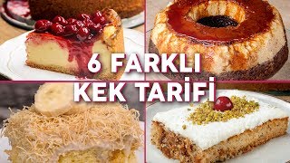 quotDaha Önce Kek Yememişimquot Dedirtecek 6 Farklı Kek Tarifi  Kek Tarifleri  Yemekcom [upl. by Skurnik898]