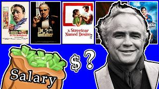 💰 Marlon Brandos Paycheck Revealed for Every Movie He Ever Made  Hits amp Flops [upl. by Ellora746]