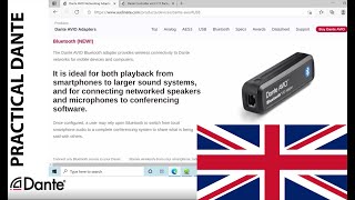 Change Bluetooth name of Audinates AVIO Bluetooth adapter [upl. by Reeva]