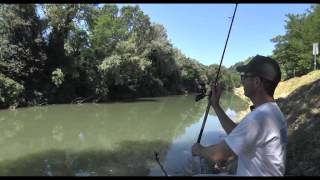 Italian Fishing TV  Shimano  Barbel feeder ad Umbertide [upl. by Yrmac398]