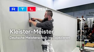 KleisterMeister Deutsche Meisterschaft im Tapezieren  RTL WEST 25042024 [upl. by Yonit805]