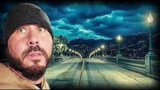 LOST amp ALONE ON HAUNTED SUlDE BRIDGE RAW FOOTAGE [upl. by Joost798]