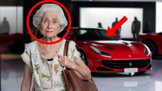 An 80 year old woman went to a luxury car dealership to buy a car She was expelled but returned [upl. by Nial952]