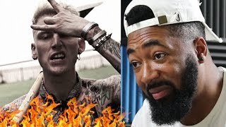 Machine Gun Kelly quotRap Devilquot Eminem Diss  REACTION [upl. by Silda86]