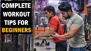 TOP 5 Gym Workout Tips for Beginners in Hindi [upl. by Yrrehc]