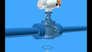 Dual expanding plug valve  Maintenance of the slip seals [upl. by Lucretia]