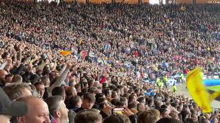 Yes Sir I Can Boogie Half Time Scotland 3 v 0 Cyprus Hampden Park Glasgow  Football  25032023 [upl. by Ittocs748]