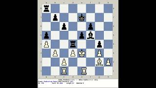 Satta Vladimiro vs Milov Vadim  Paris Chess Open 1993 France [upl. by Annairdna]